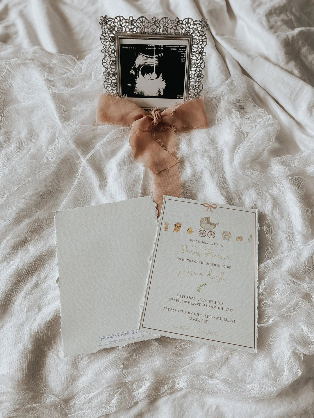 Double 5x7 Boho Mockup - Double Sided 5x7 Mockup - 5x7 Invitation Mockup - Boho Invitation Mockup - Invitation Mockup - Boho Pink Mockup A5