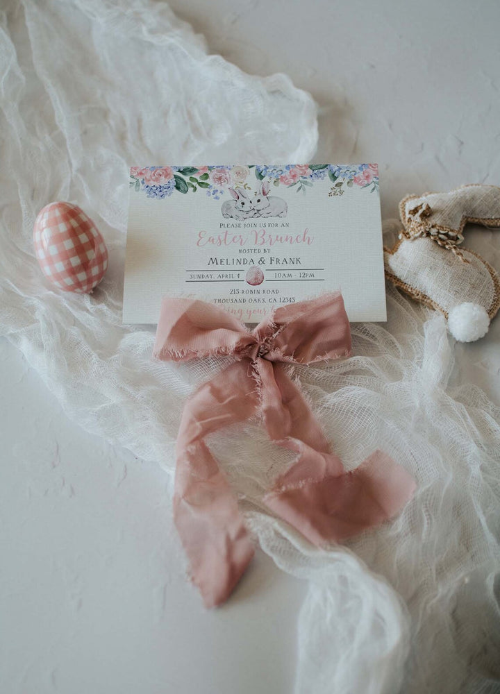 Pink Easter Mockup - Spring Mockup - Spring Easter Mockup - 5x7 Invitation Mockup - Easter Mockup - Spring Mockup - 5x7 Invitation Mockup