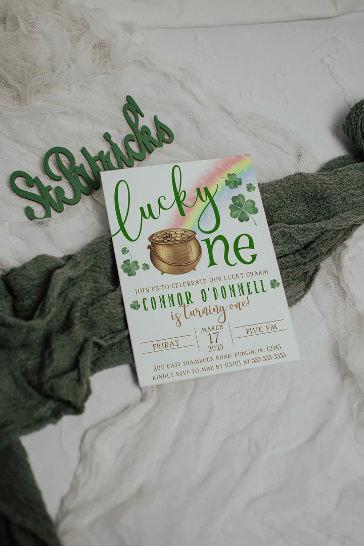 St Patricks Day Mockup - St Patricks Day Invitation Mockup - St Patties Mockup - Irish Invite Mockup - Shamrock Mockup - Green Mockup Boho