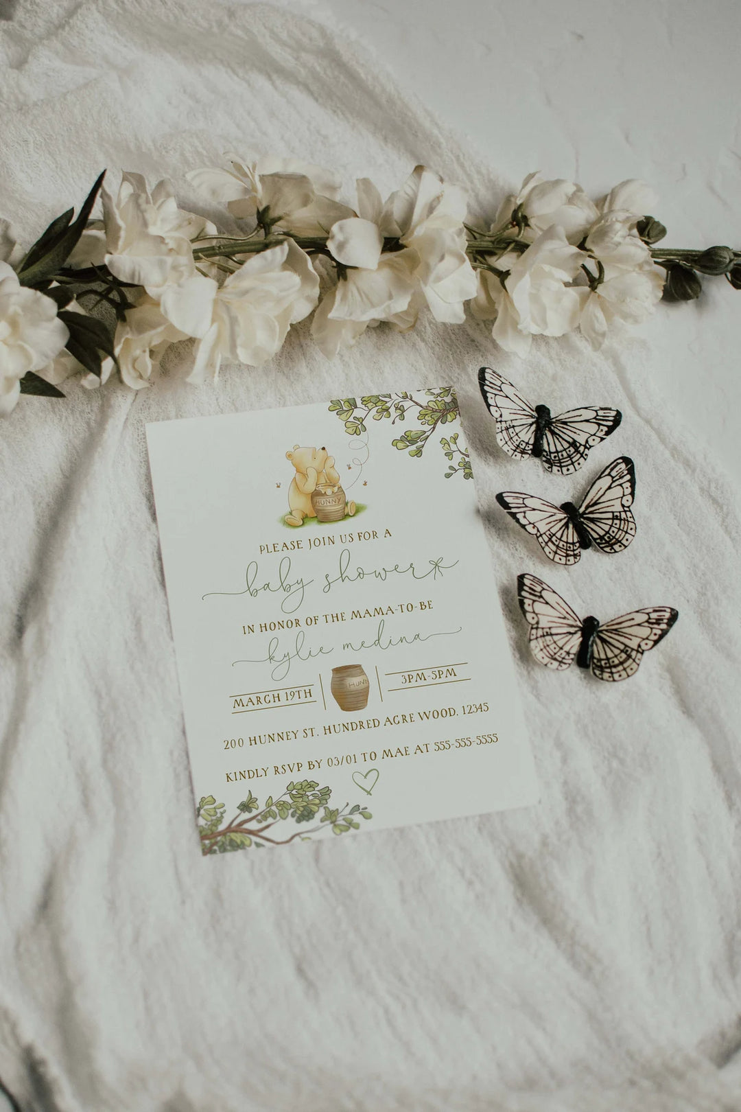 Simple Invitation Mockup - Wedding Invitation Mockup - Minimalist Mockup - Clean Invitation Mockup - Zazzle Invitation Mockup - Boho Mockup