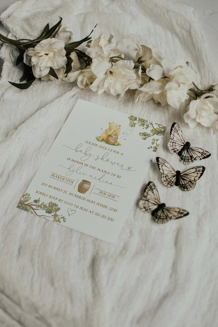 Zazzle Invitation Mockup - Canva Invitation Mockup - Boho Invitation Mockup - Simple Invitation Mockup - 5x7 Card Mockup - Neutral Mockup
