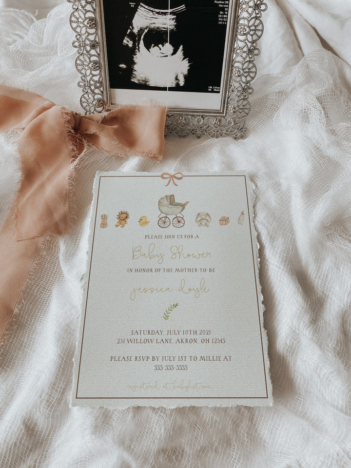 Soft 5x7 Mockup - Classy Invitation Mockup - Airy Invitation Mockup - Light Invitation Mockup - 5x7 Invitation Mockup - Card Mockup - A5