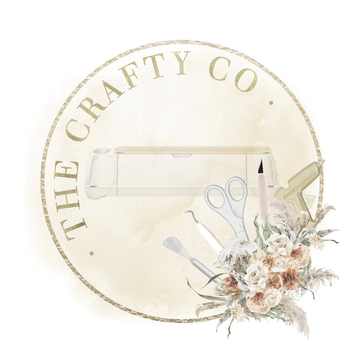 Crafter Logo - Crafting Business Logo - Premade Logo Design - Boho Crafter Logo - DIY Business Logo - Editable Logo - Premade Business Logo