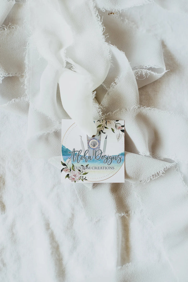 Beach Theme Logo - Ocean Logo - Crafter Logo - Tumbler Logo - Tumbler Crafter Logo - Premade Crafty Logo - Cutting Machine Artist Logo