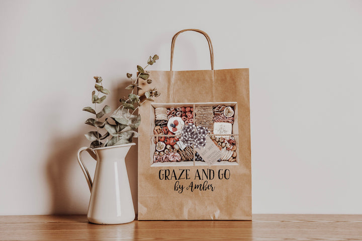 Charcuterie Box Logo - Charcuterie Grazing Box Logo - Charcuterie To Go Logo - Charcuterie Gift Box Business Logo - Cheese Box Logo