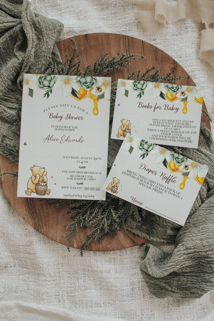 Forest Green Boho Invitation Mockup - Boho 5x7 Invitation Mockup - Simple Boho Invitation Mockup - Moody Green Boho Invitation Mockup Suite