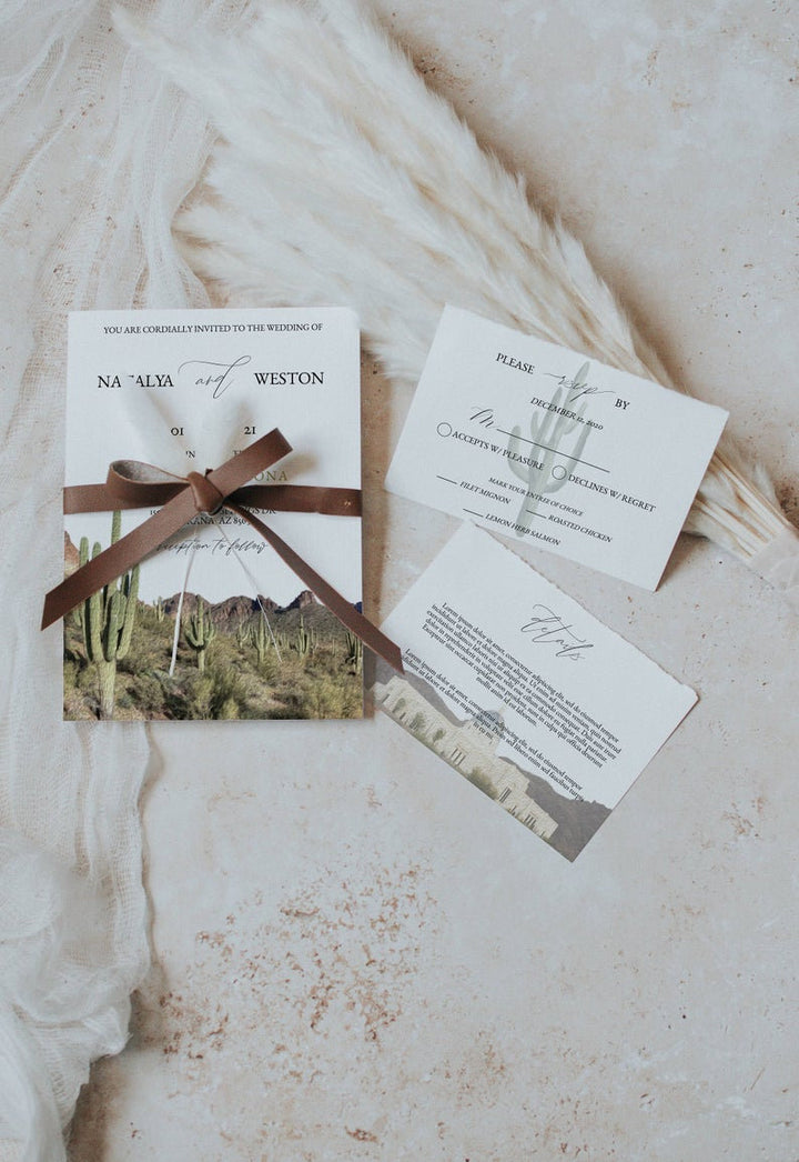 Boho Invitation Mockup - Wedding Suite Mockup - RSVP Card Mockup - Easy to Use Mockup - Realistic Mockup - Boho Invitation Mockup - 5x7 Card