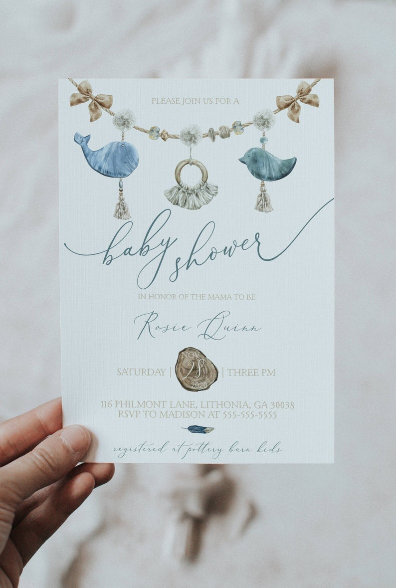 Hand Held Invitation Mockup - 5x7 Invitation Mockup - Boho Invitation Mockup - Minimalist Invitation Mockup - Modern Wedding Invite Mockup