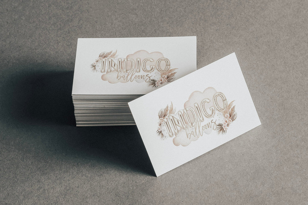 Boho Party Planner Logo - Balloon Font Logo - Balloon Business Logo - Balloon Garland Logo - Boho Event Planner Logo - Boho Balloon Logo