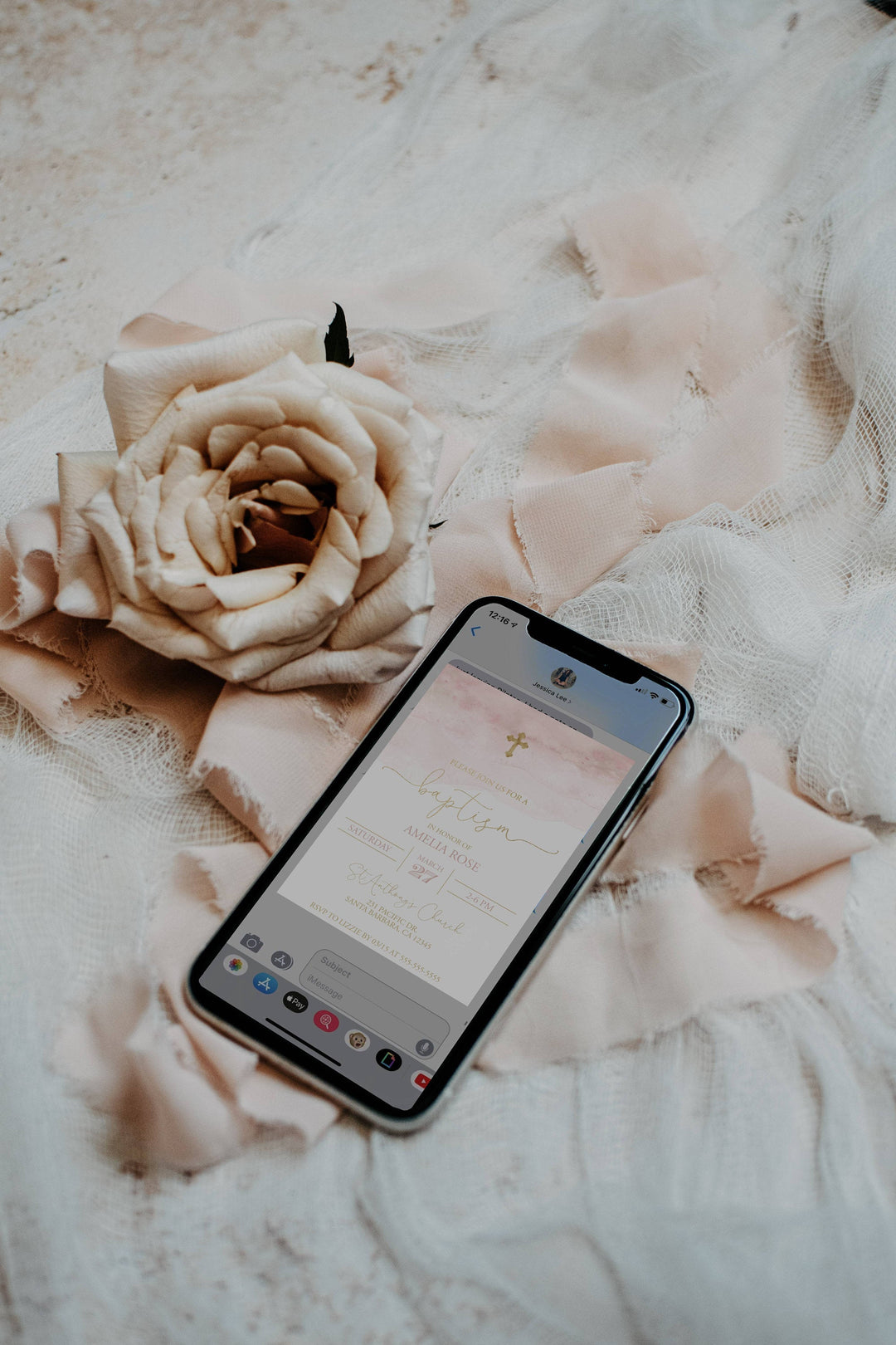 Smart Phone Mockup - Boho Smart Phone Mockup - iPhone 11 Screen Mockup - iPhone Mockup - iPhone Screen Mockup - Wedding Mockup - Mockup A4