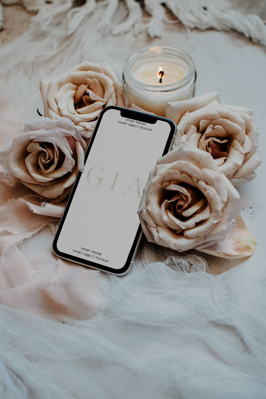 iPhone Screen Mockup - iPhone 11 Screen Mockup - Boho Smart Phone Mockup - Cell Phone Mockup - Evite Mockup - Boho iPhone Mockup - Invite A4