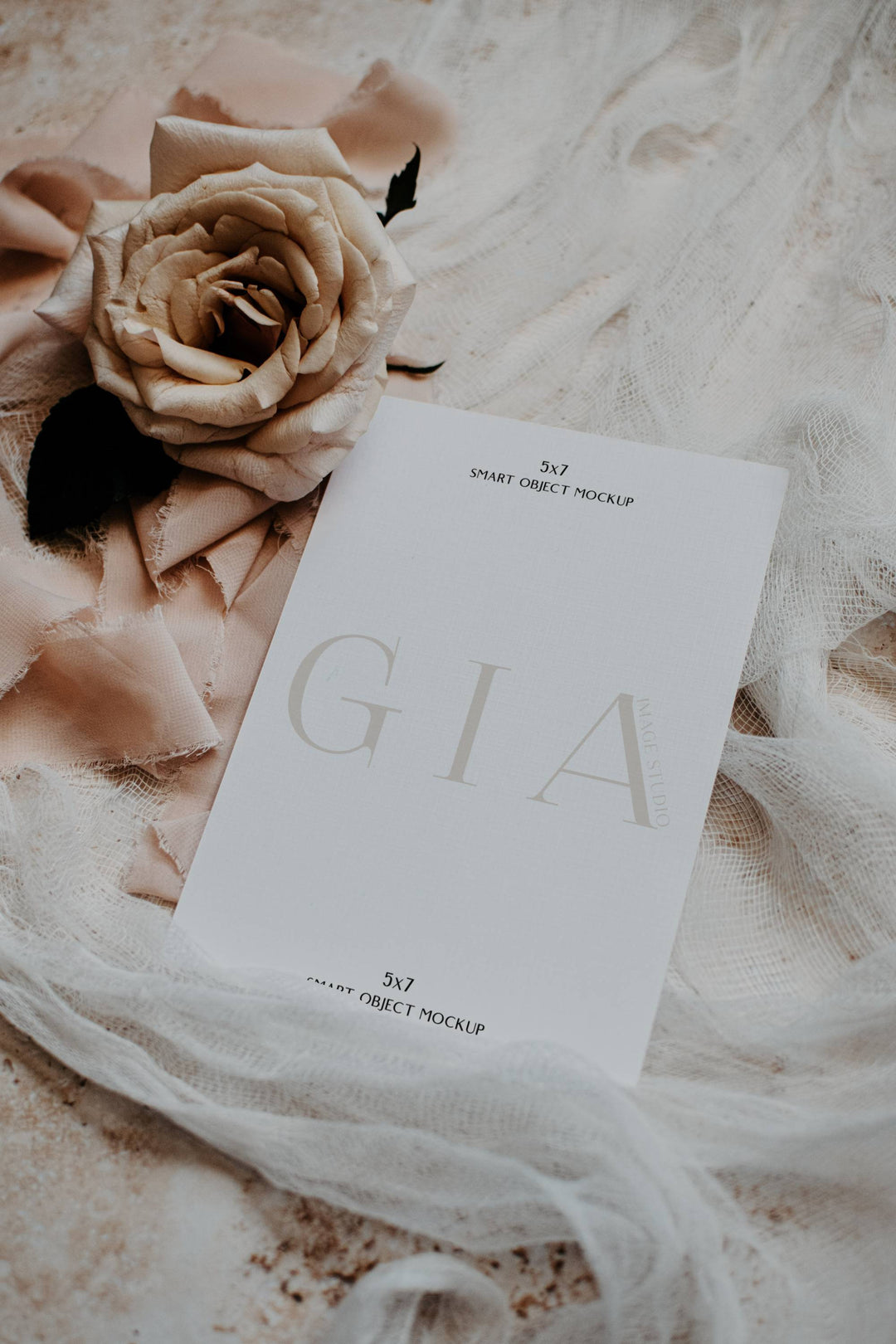 Wedding Invitation Mockup - Baby Shower Invitation Mockup - Bridal Shower Invitation Mockup - Birthday Invitation Mockup - Boho Mockup - A4