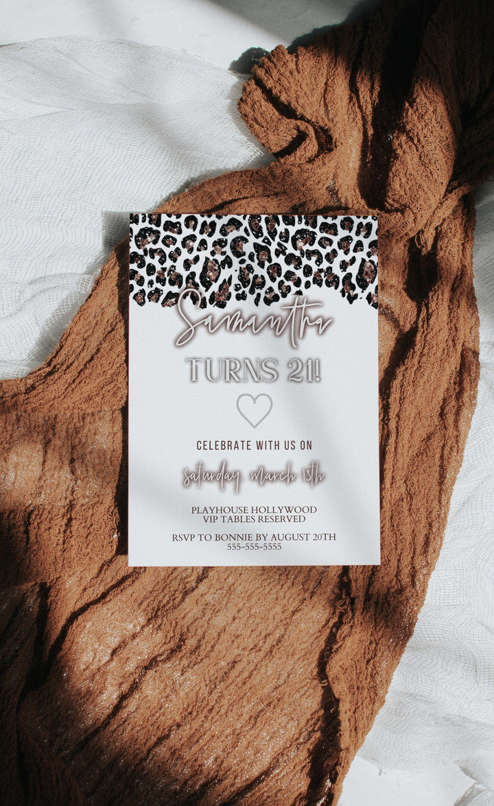 Simple Invitation Mockup - 5x7 Invitation Mockup - Burnt Orange Mockup - Flatlay Invitation - Stationary Stock Photography - Invite Mockup