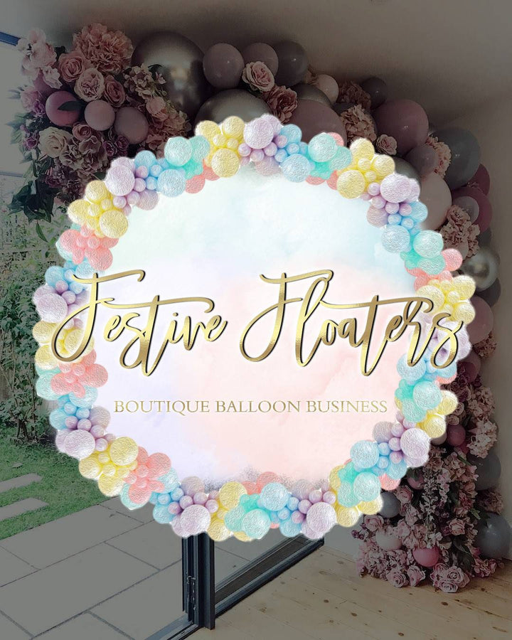 Balloon Business Logo - Event Planner Logo - Party Planner Logo - Balloon Garland Business Logo - Party Decor Business Logo - Party Business
