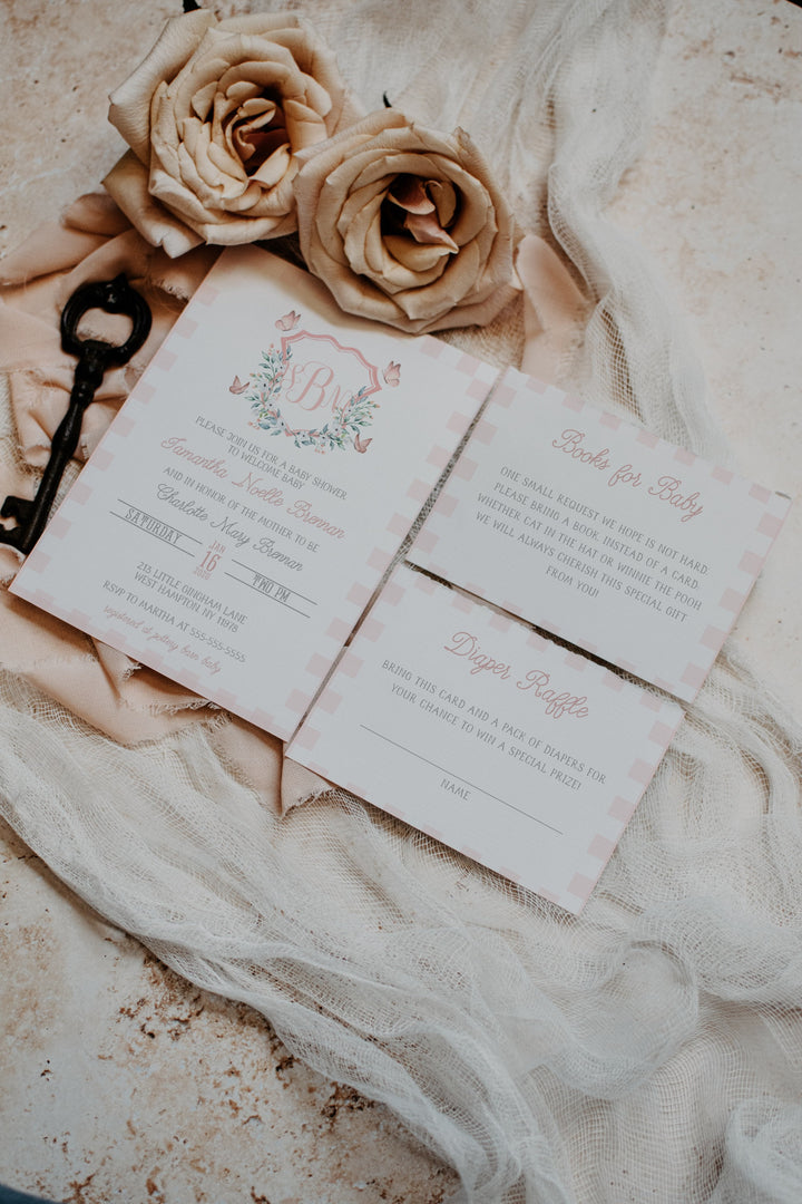 Invitation Suite Mockup - 5x7 Invitation Mockup - Wedding Invitation Suite Mockup - Boho Suite Mockup - Baby Shower Mockup - PSD Mockup - A4