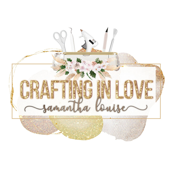 Crafter Logo - Cutting Machine Business Logo - Craft Business Logo - Crafty Business Girl Logo - Boho Craft Logo - Tumbler Business Logo