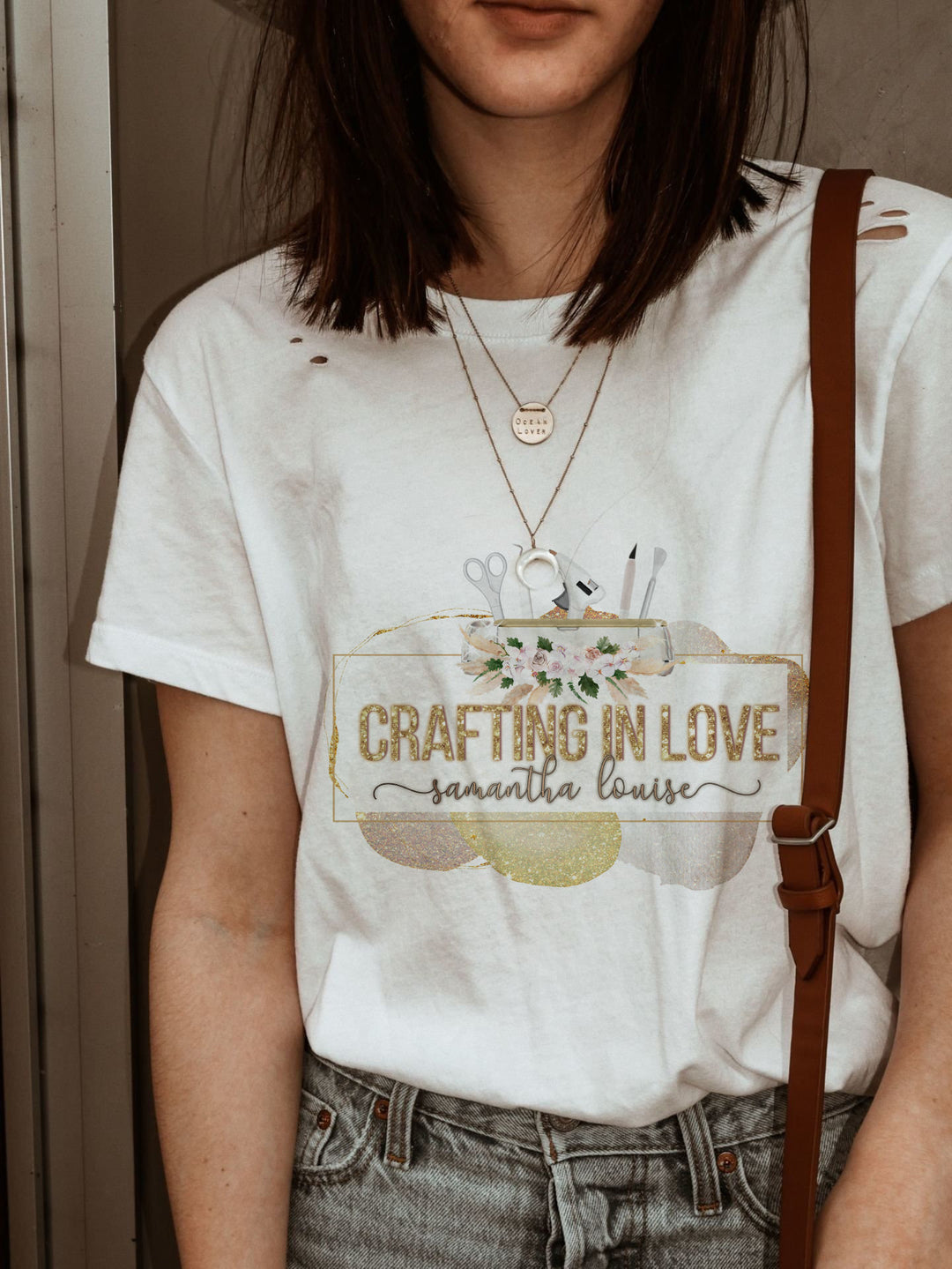 Crafter Logo - Cutting Machine Business Logo - Craft Business Logo - Crafty Business Girl Logo - Boho Craft Logo - Tumbler Business Logo