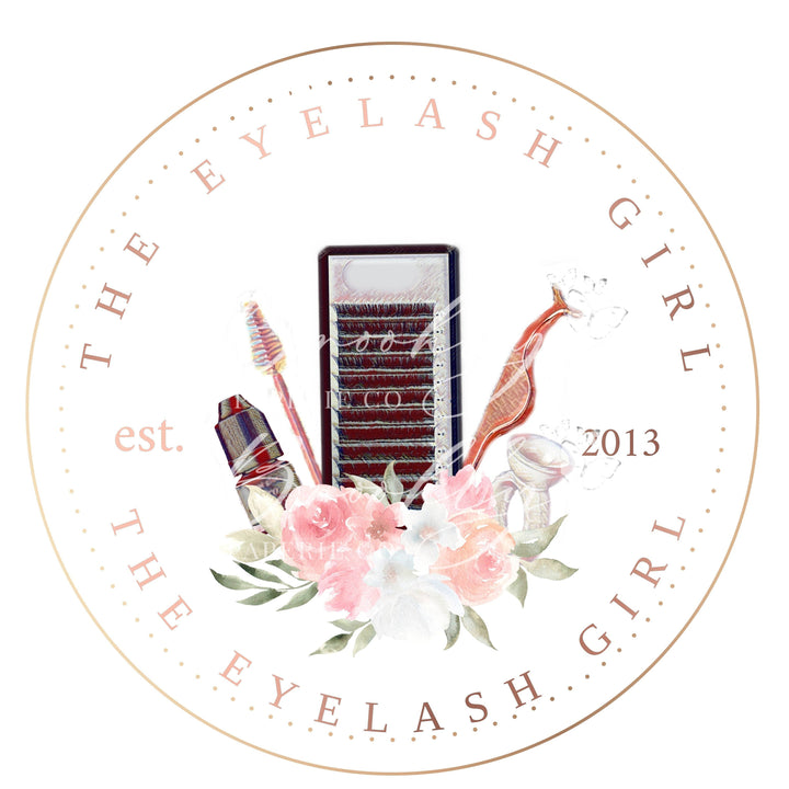 Eyelash Technician Premade Logo - Eyelash Extension Business Logo Design - Permanent Makeup Business Logo - Cosmetic Business Logo - Premade