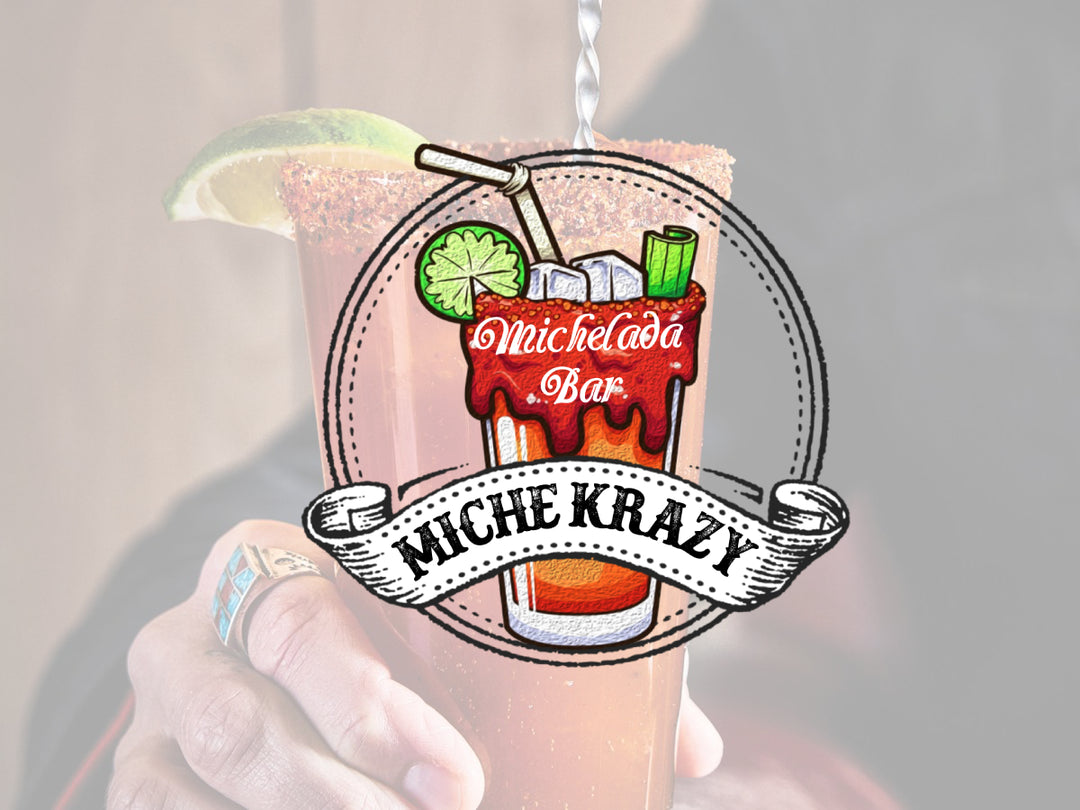 Michelada Mix Business Logo - Bartender Logo - Alcohol Business Logo - Michelada Business Logo - Party Business Logo - Event Business Logo